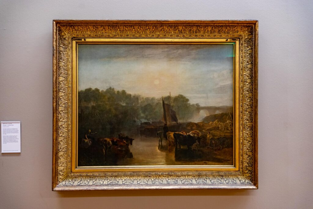 Turner's work in the Tate Britain collection