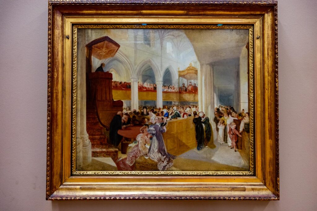 Turner's work in the Tate Britain collection