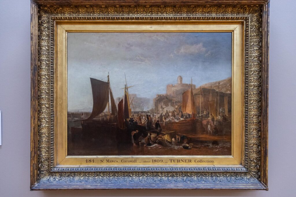 Turner's work in the Tate Britain collection