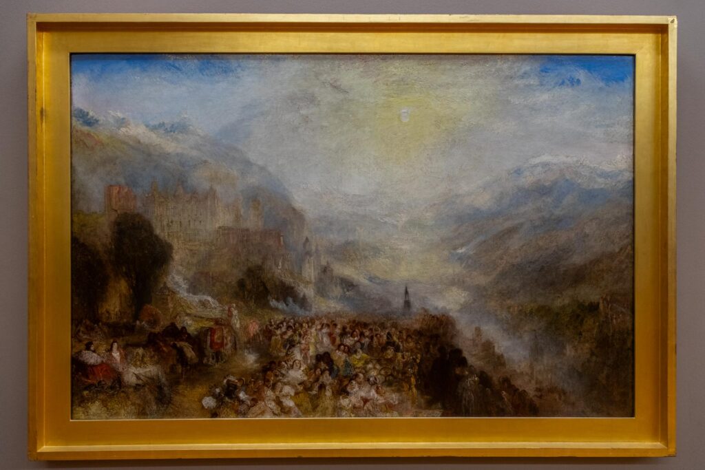 Turner's work in the Tate Britain collection