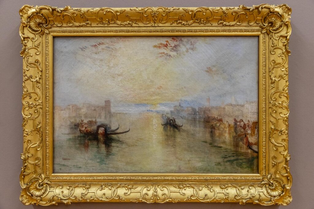 Turner's work in the Tate Britain collection