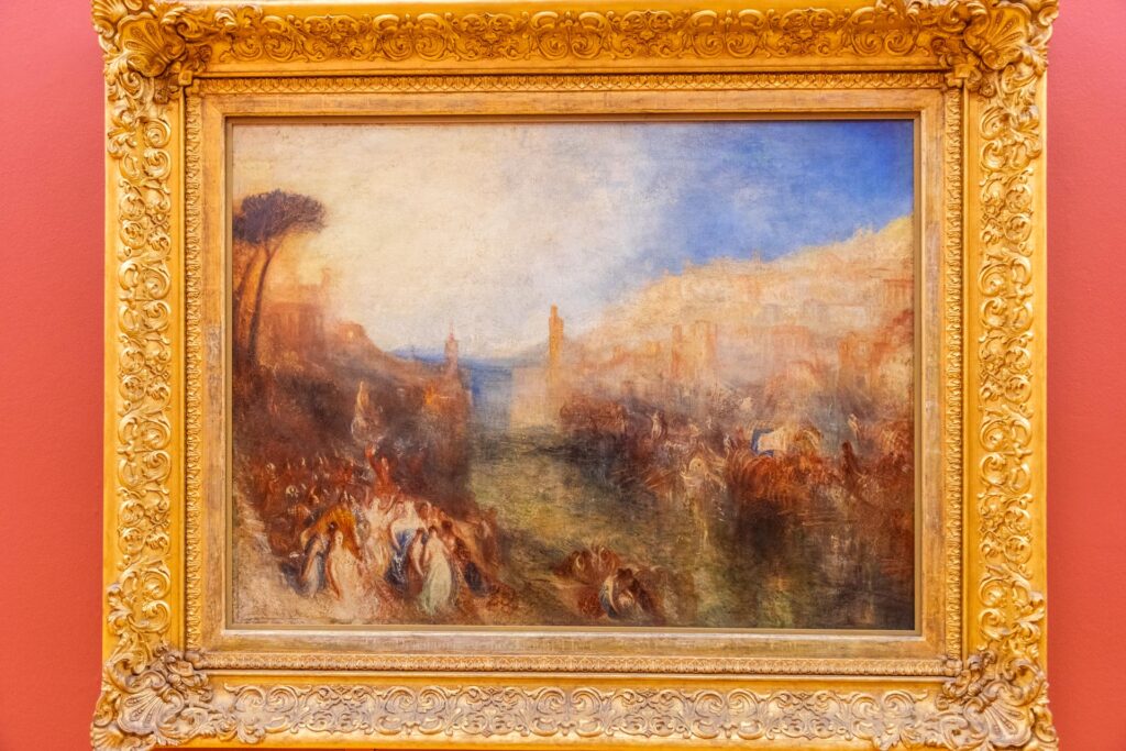 Turner's work in the Tate Britain collection