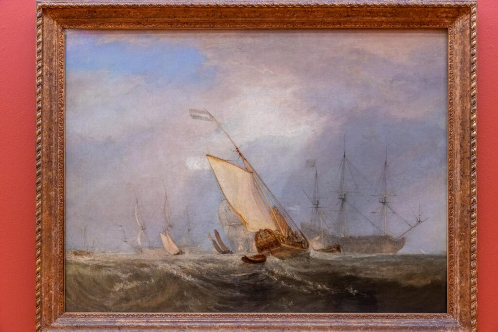 Turner's work in the Tate Britain collection