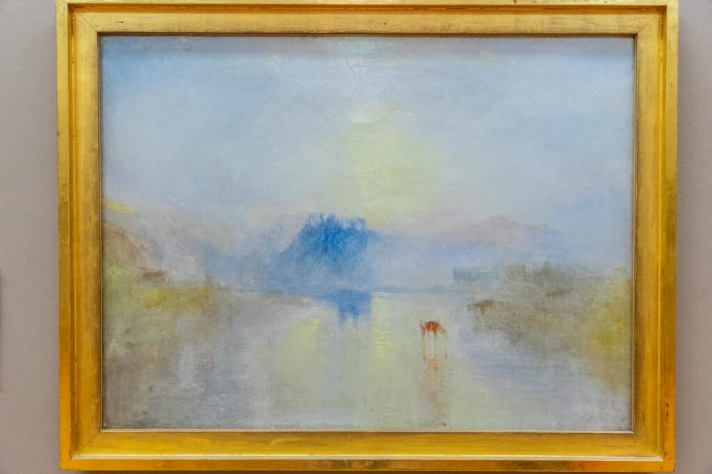 Turner's work in the Tate Britain collection