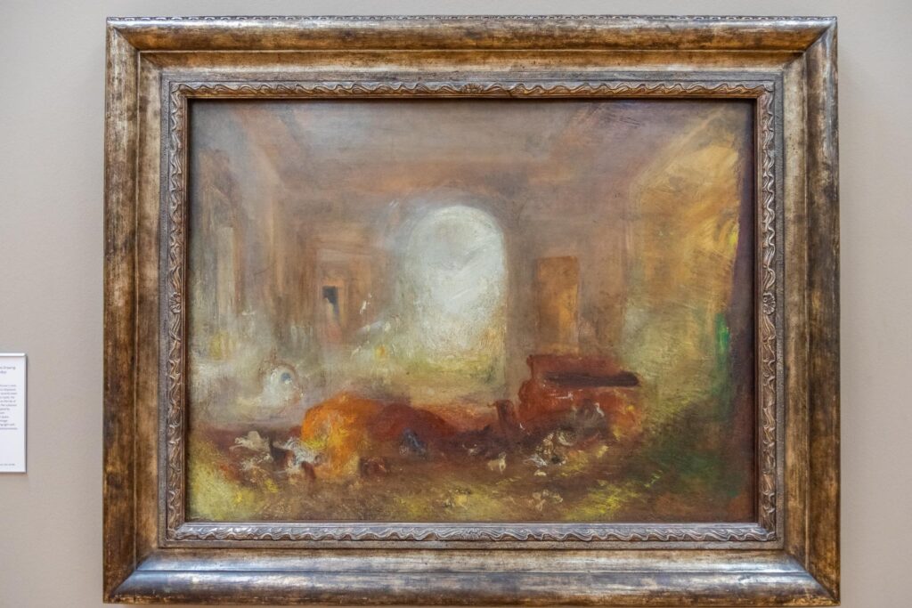 Turner's work in the Tate Britain collection