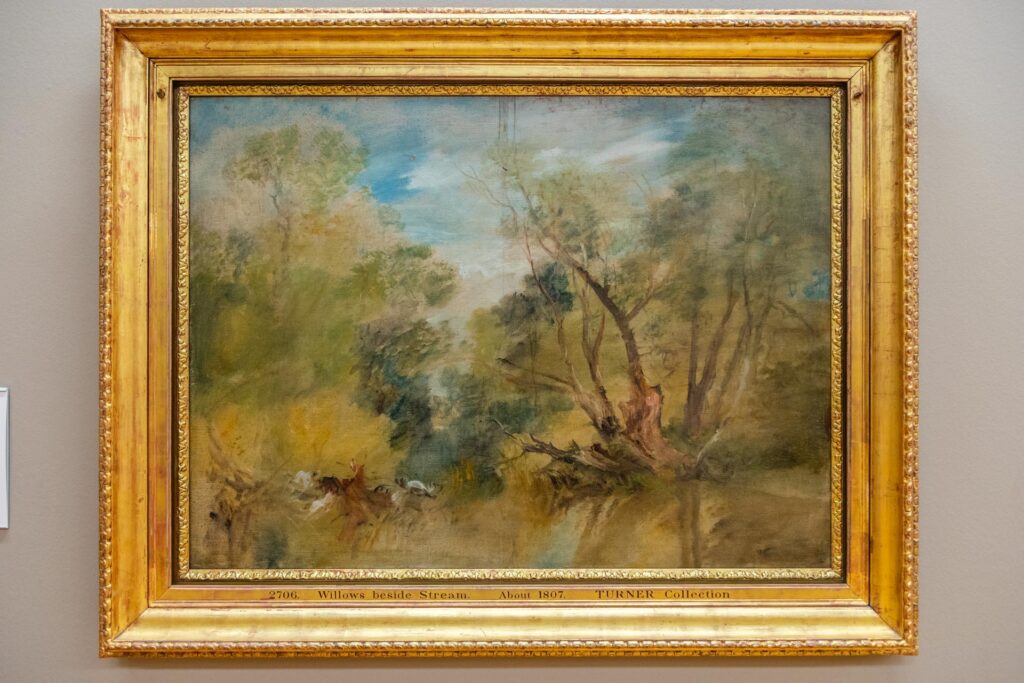 Turner's work in the Tate Britain collection