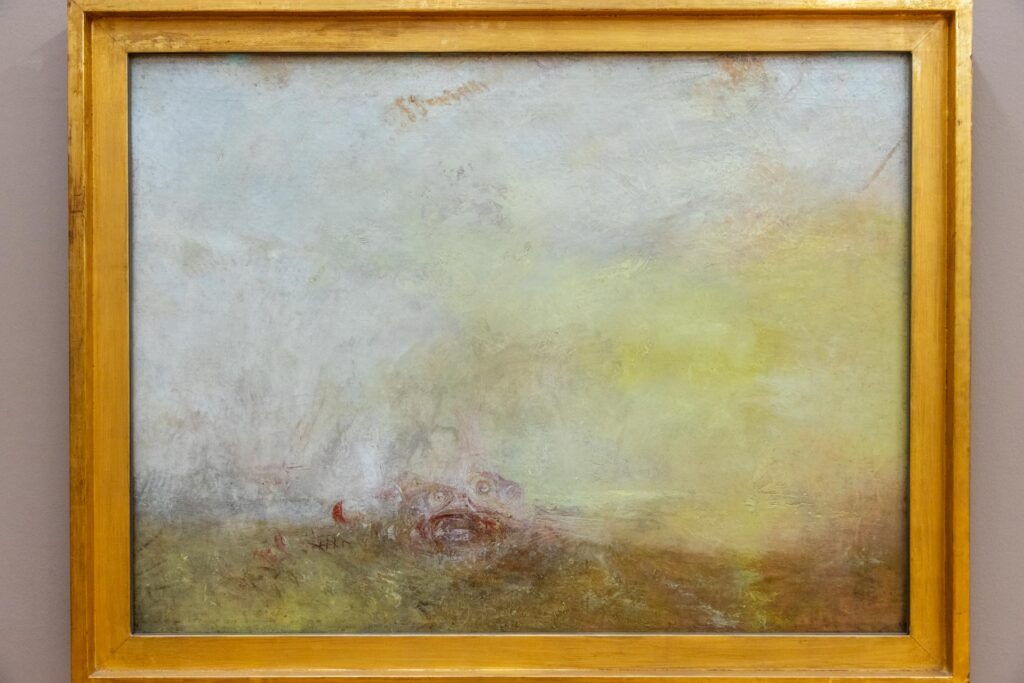 Turner's work in the Tate Britain collection