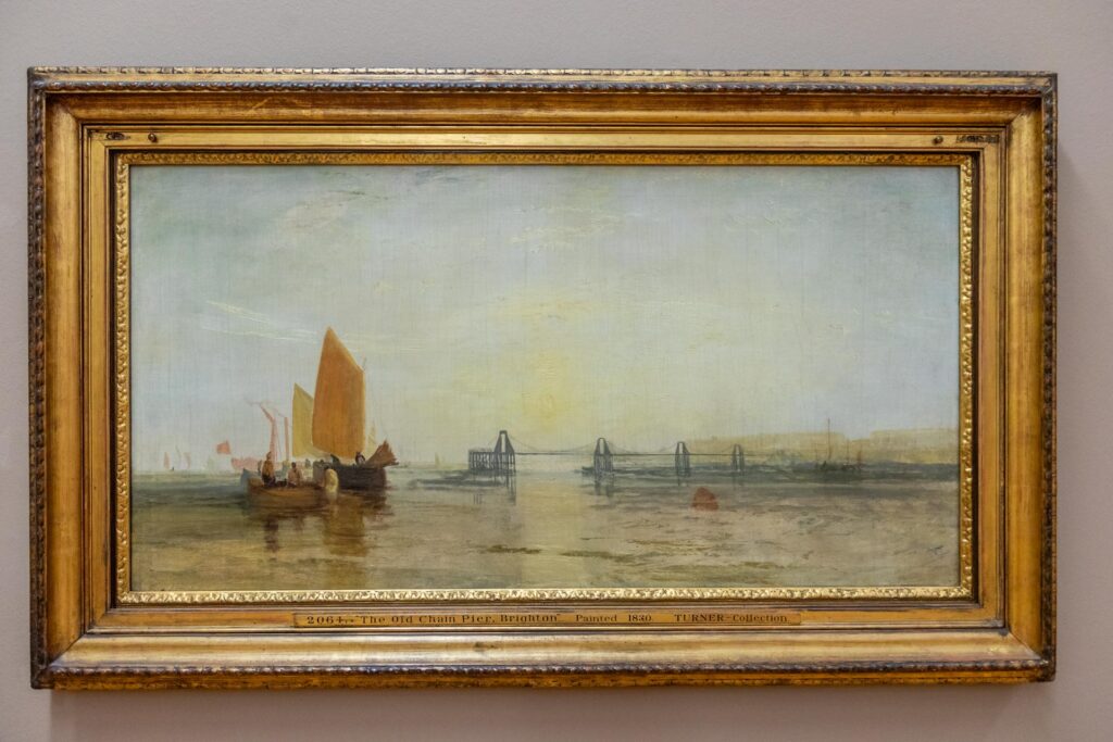 Turner's work in the Tate Britain collection