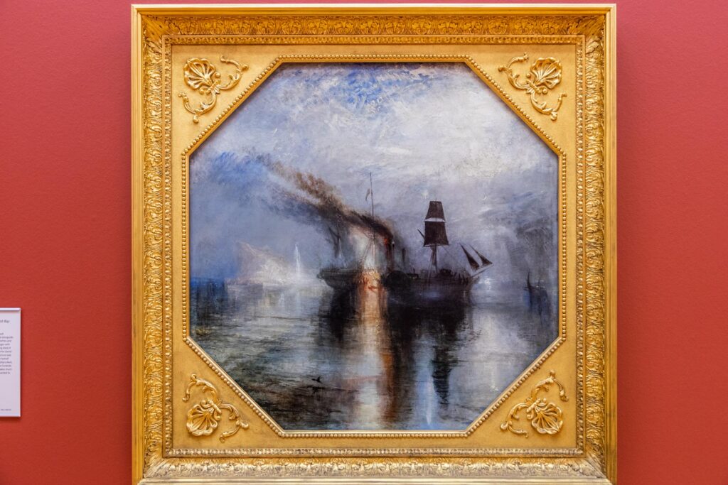 Turner's work in the Tate Britain collection