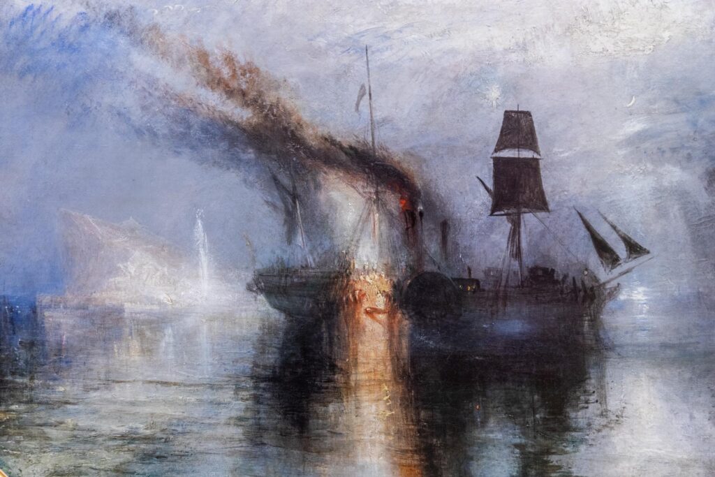 Turner's work in the Tate Britain collection