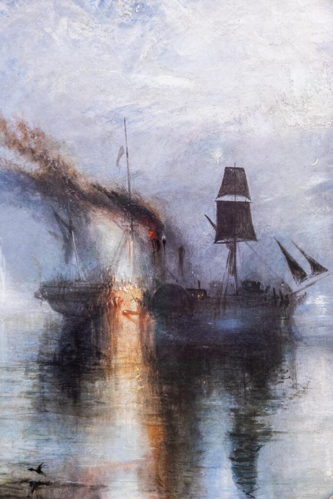 Turner's work in the Tate Britain collection