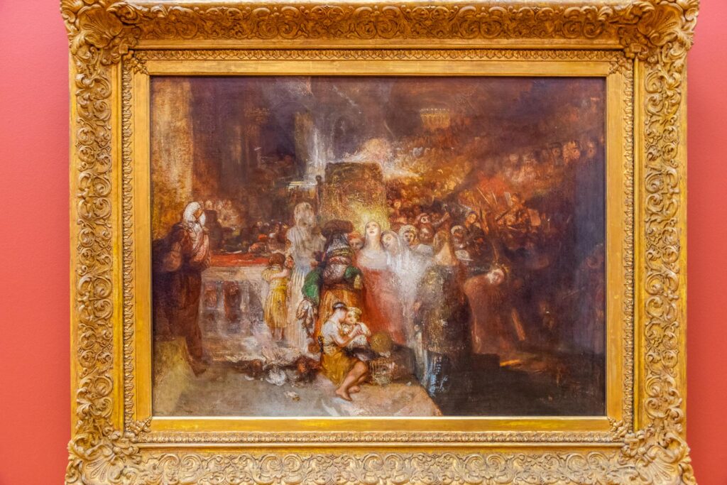 Turner's work in the Tate Britain collection