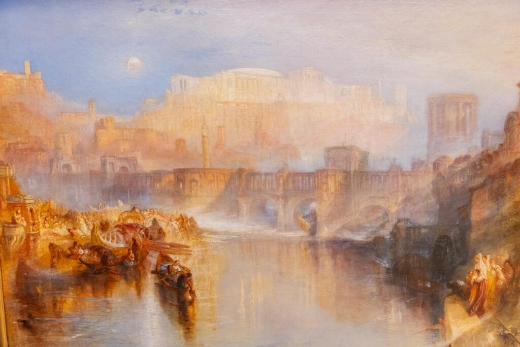 Turner's work in the Tate Britain collection