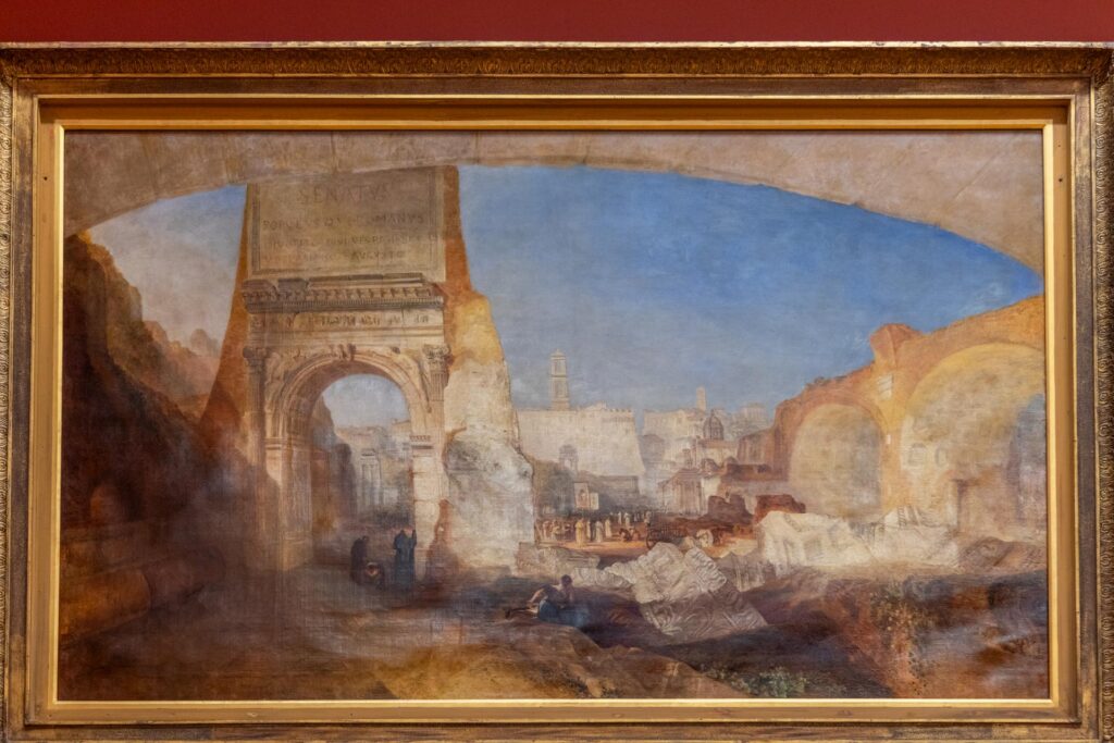 Turner's work in the Tate Britain collection