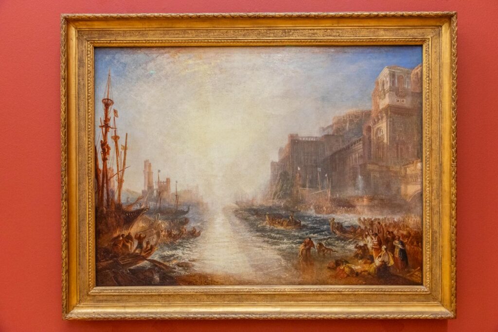 Turner's work in the Tate Britain collection