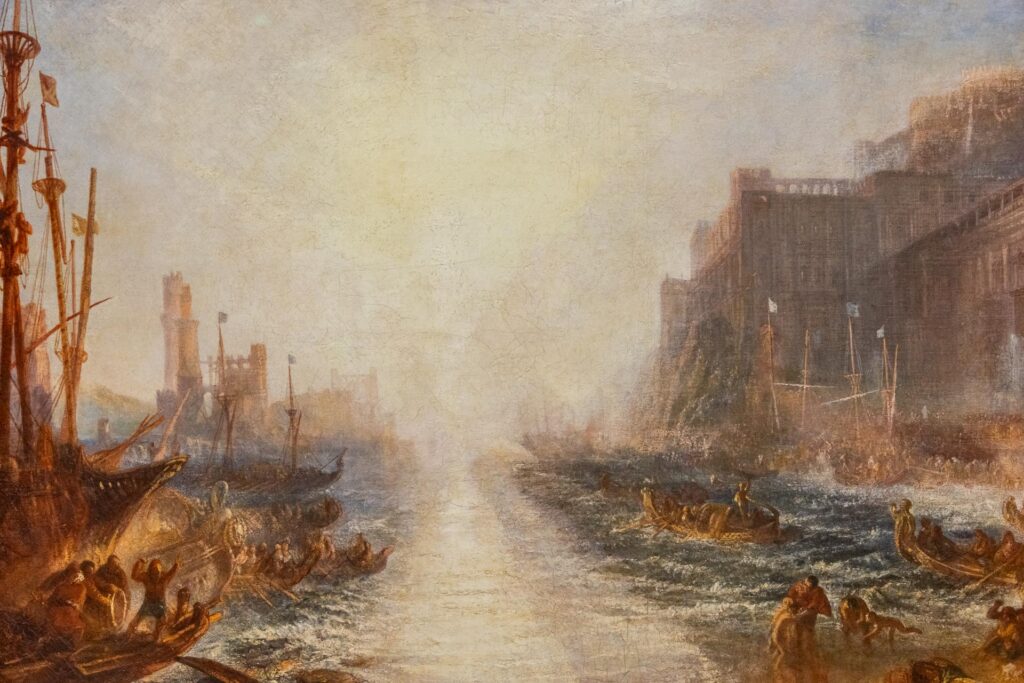 Turner's work in the Tate Britain collection