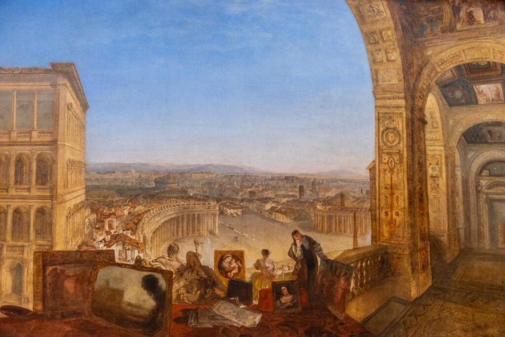 Turner's work in the Tate Britain collection