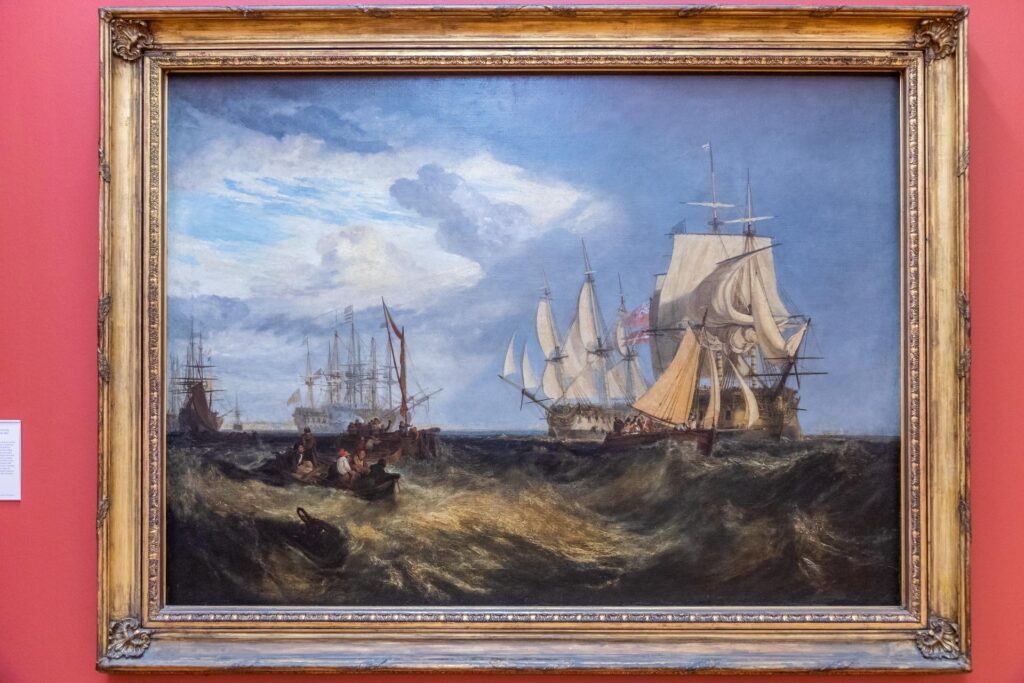 Turner's work in the Tate Britain collection