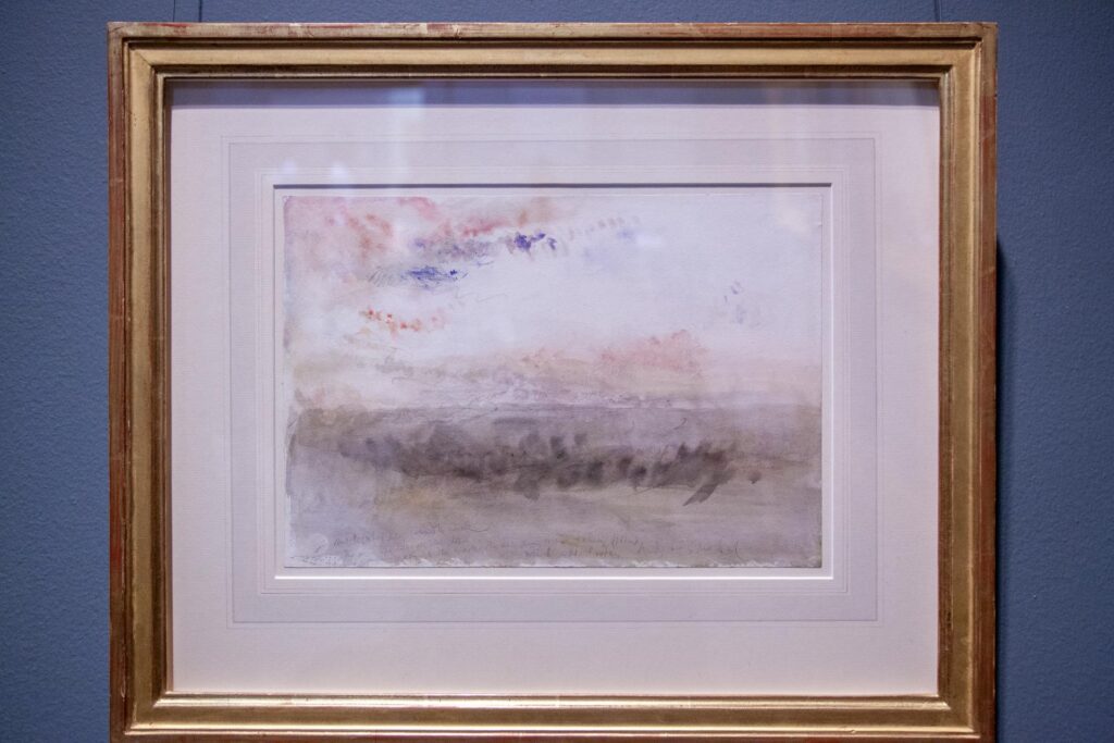 Turner's work in the collection of the Metropolitan Museum of Art, New York