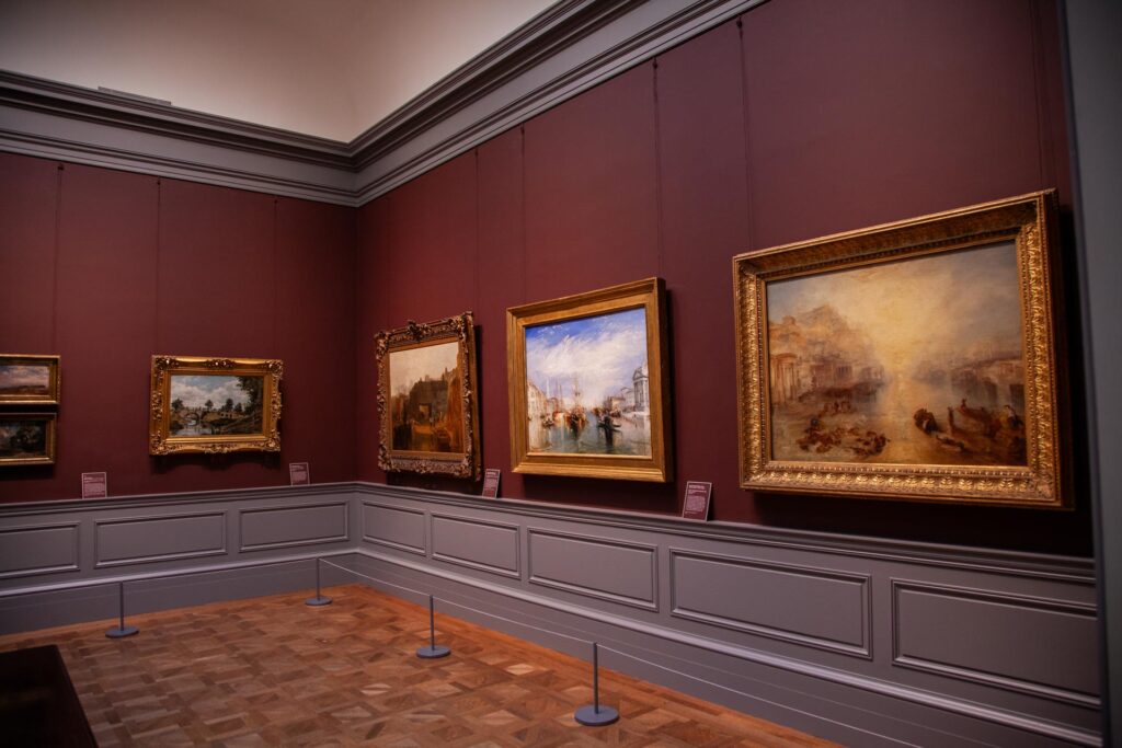 Turner's work in the collection of the Metropolitan Museum of Art, New York