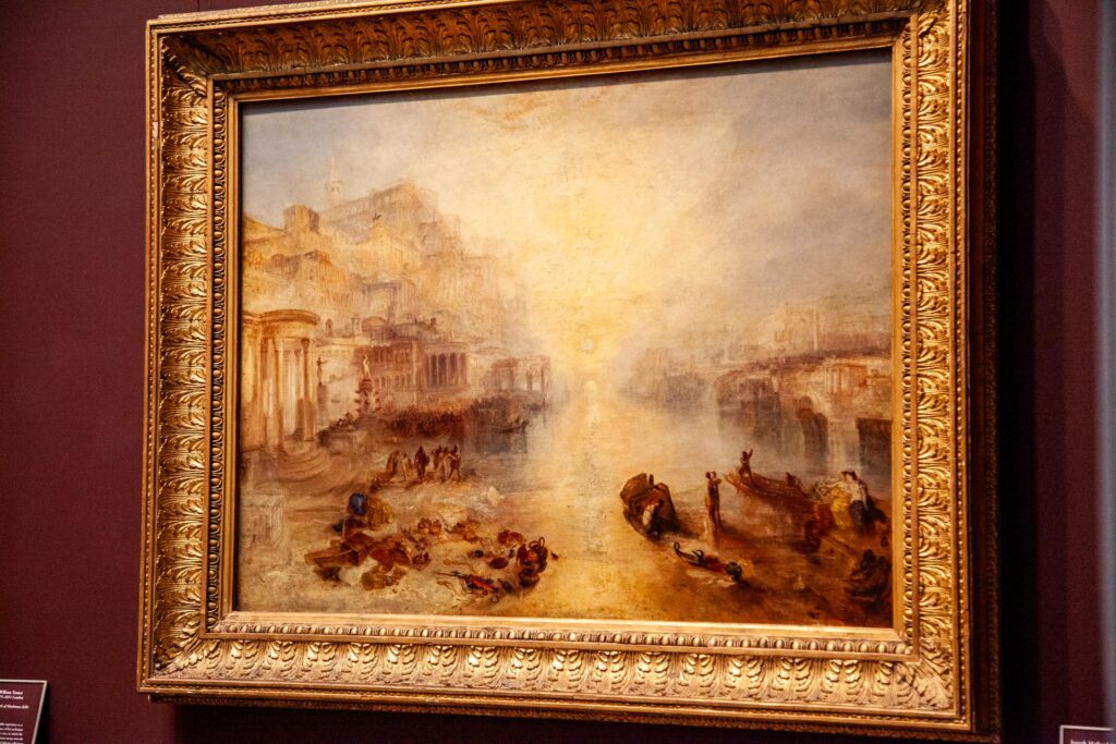 Turner's work in the collection of the Metropolitan Museum of Art, New York