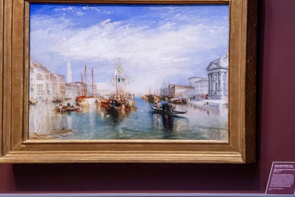 Turner's work in the collection of the Metropolitan Museum of Art, New York