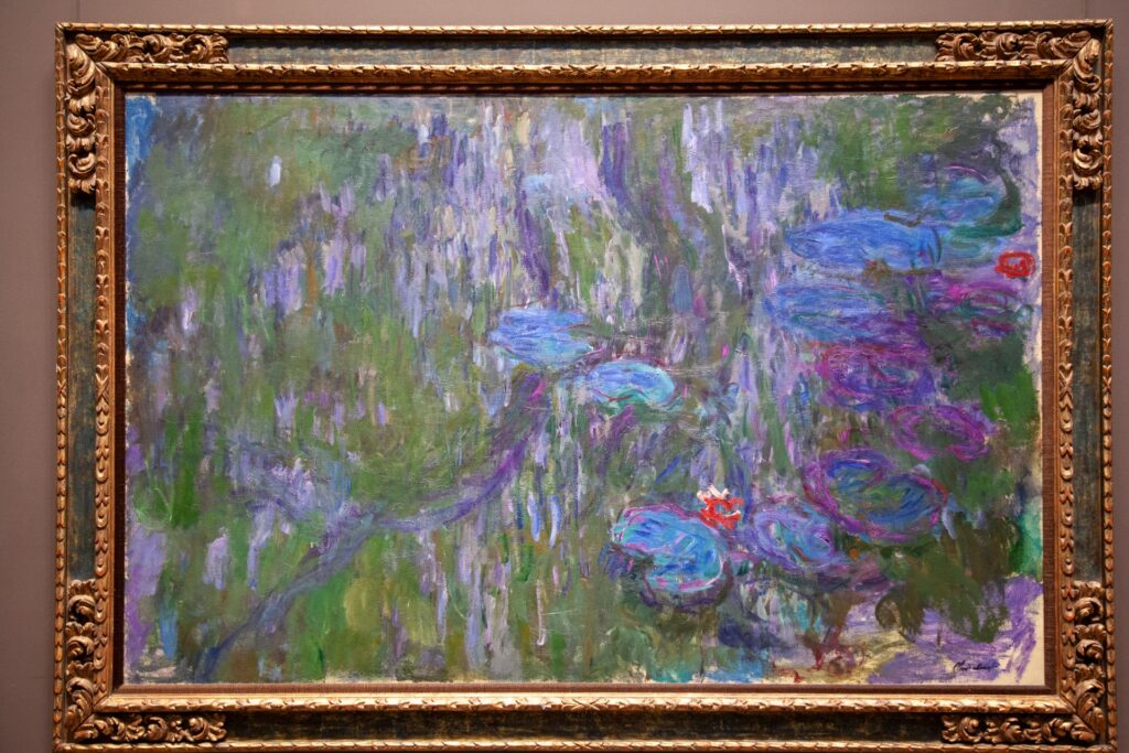 painting image of Monet at The Met