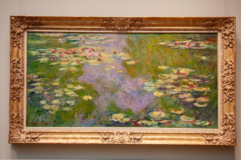 painting image of Monet at The Met