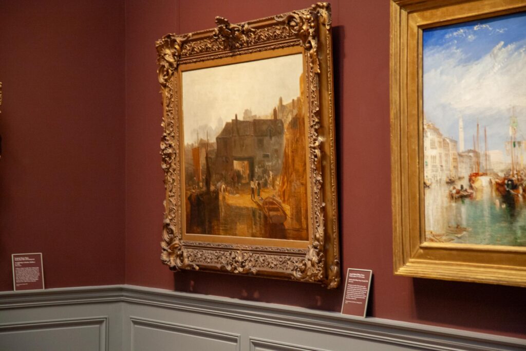 Turner's work in the collection of the Metropolitan Museum of Art, New York