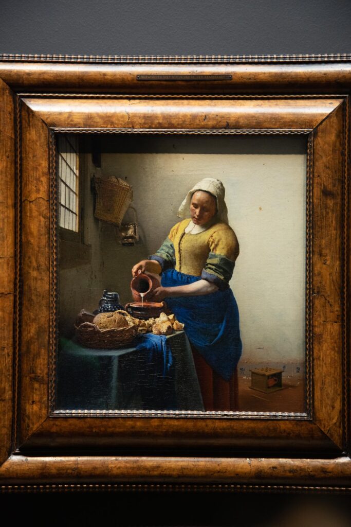 Vermeer's work in the collection of the National Museum Amsterdam