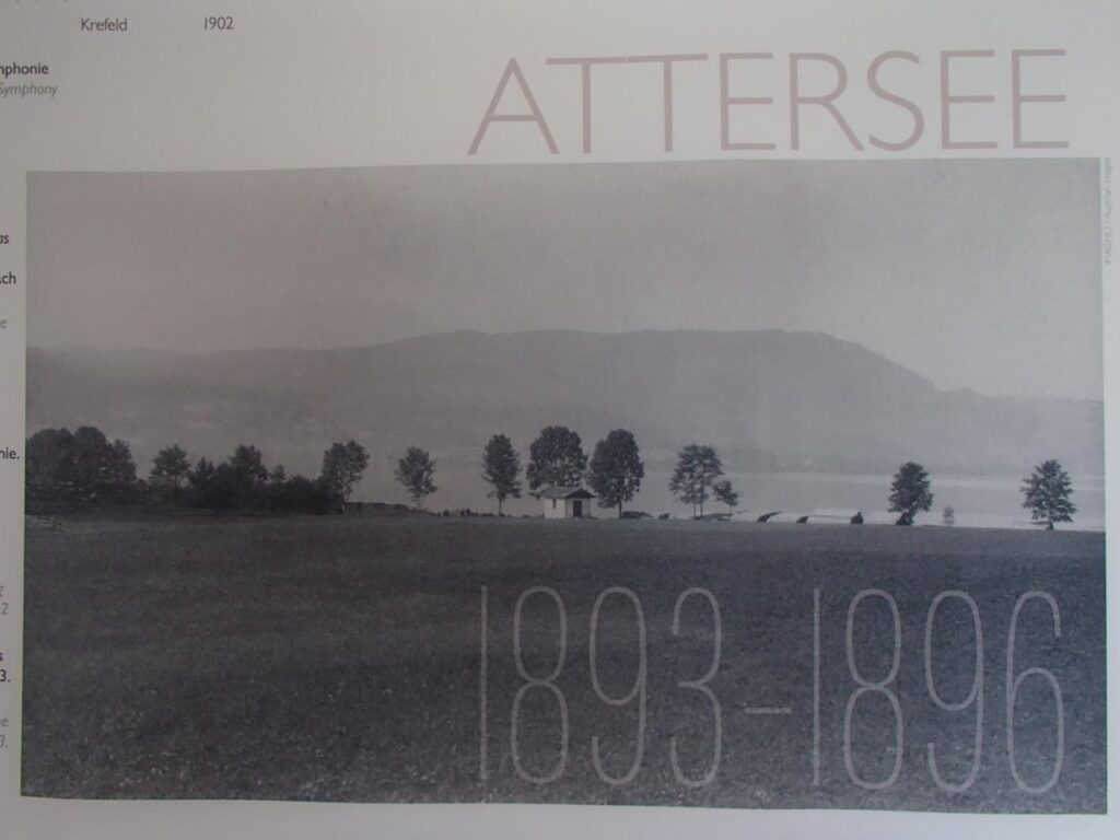 Inside Mahler's composition hut on the shores of Lake Attersee