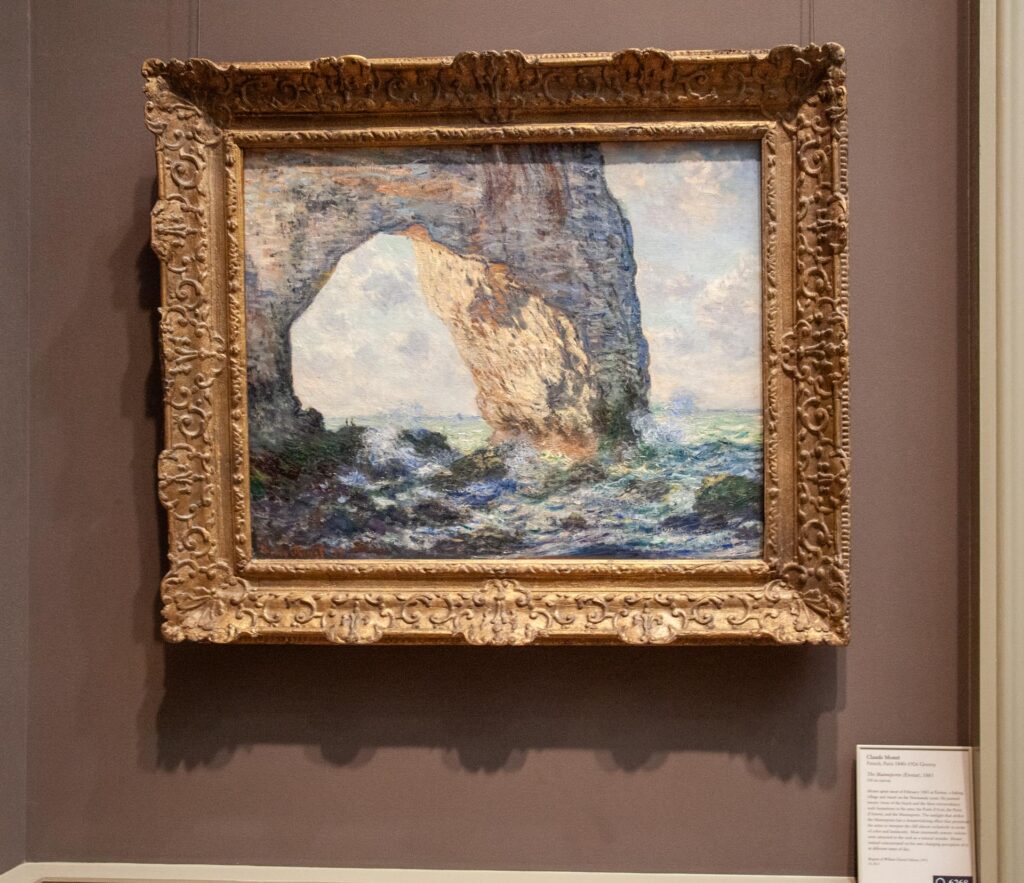 painting image of Monet at The Met