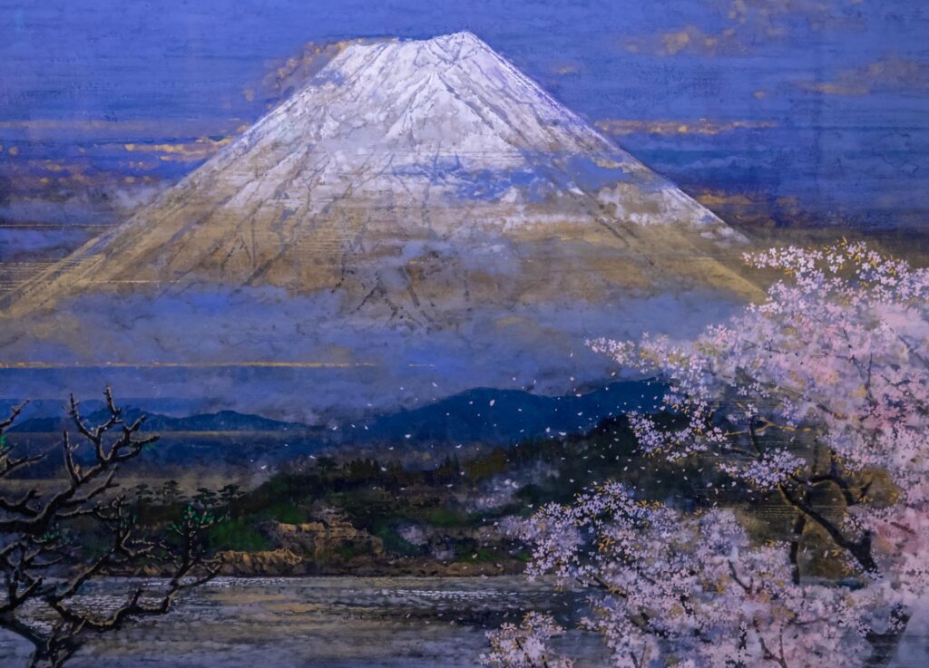 Enlarged version of Goto's works from the collection of the Goto Museum in Kamifurano, Hokkaido