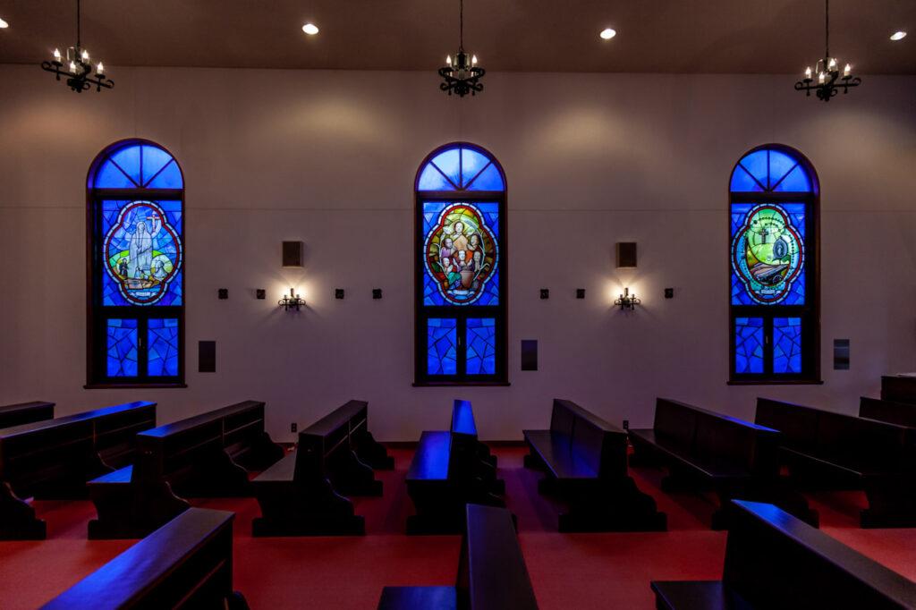 Catholic Unzen church in Unzen,Nagasaki,Japan