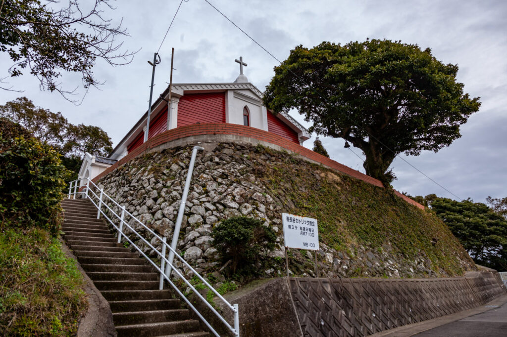 Zenchodani catholic church in Nagasaki,Japan