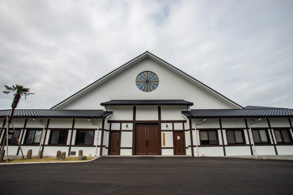 Fukabori catholic church in Nagasaki,Japan