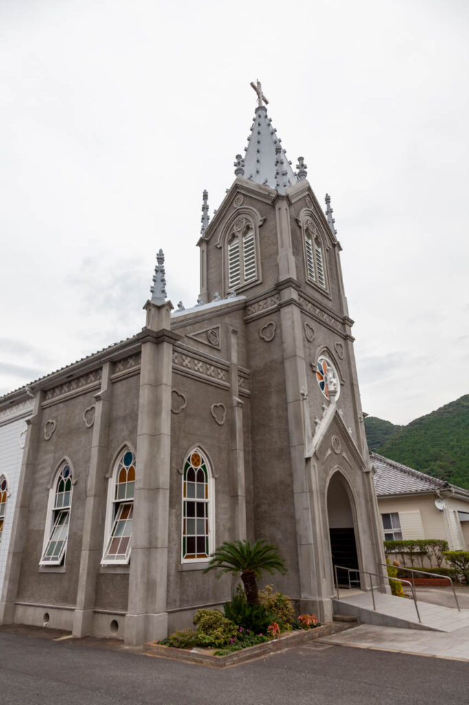 Sakitsu catholic church in Amakusa,Kumamoto,Japan