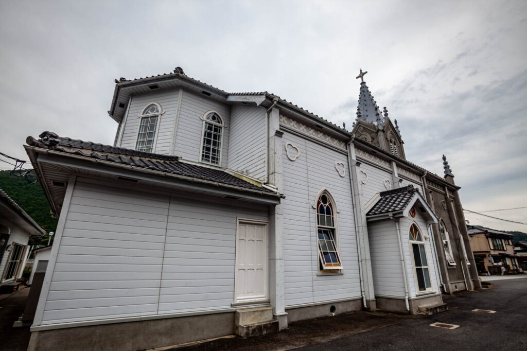 Sakitsu catholic church in Amakusa,Kumamoto,Japan