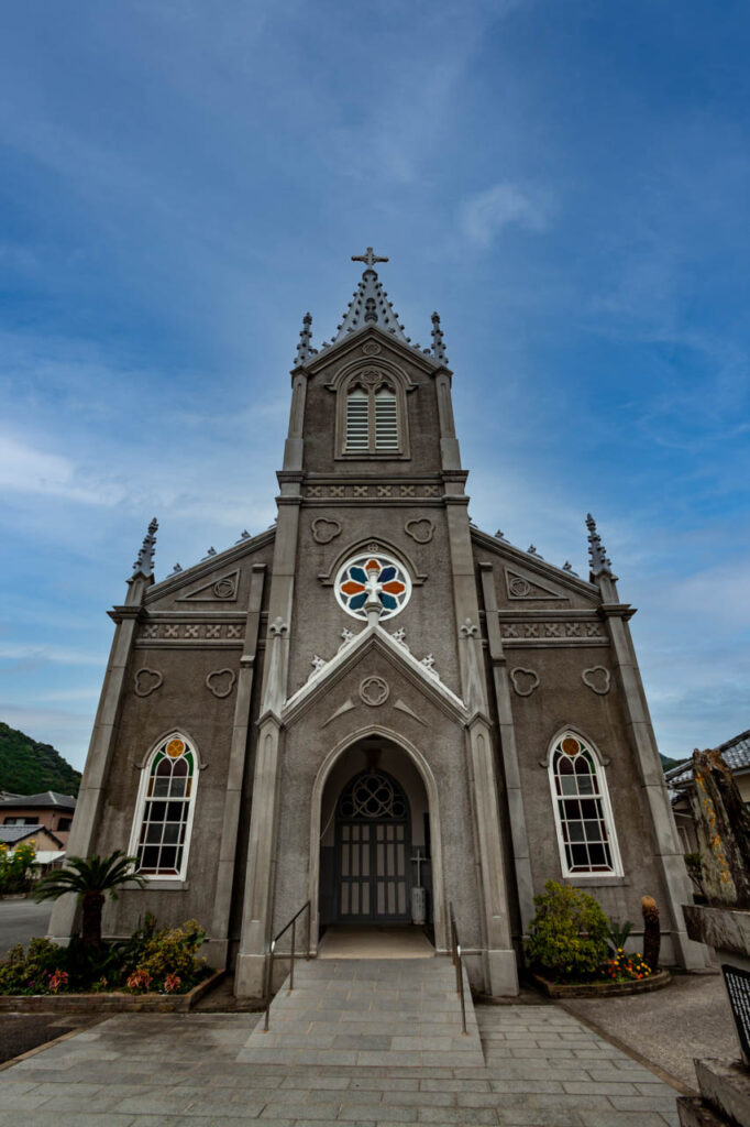 Sakitsu catholic church in Amakusa,Kumamoto,Japan