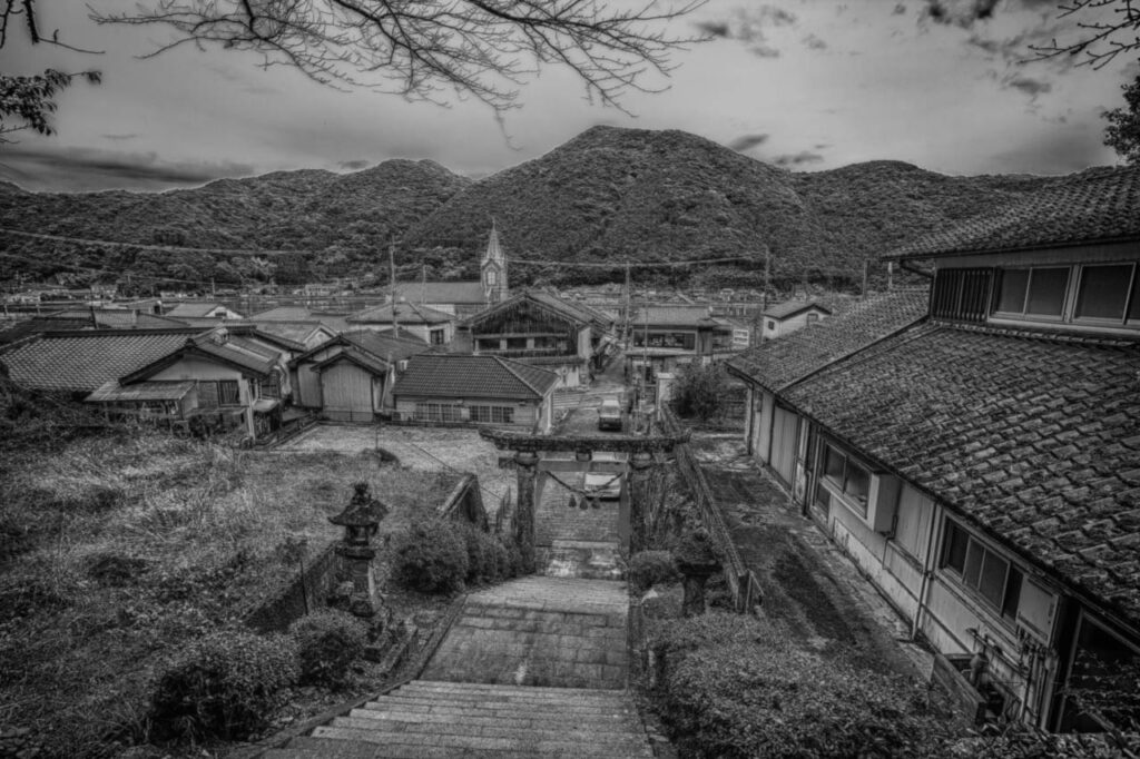 Sakitsu catholic church in Amakusa,Kumamoto,Japan