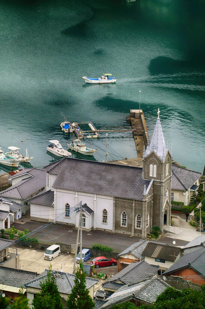 Sakitsu catholic church in Amakusa,Kumamoto,Japan