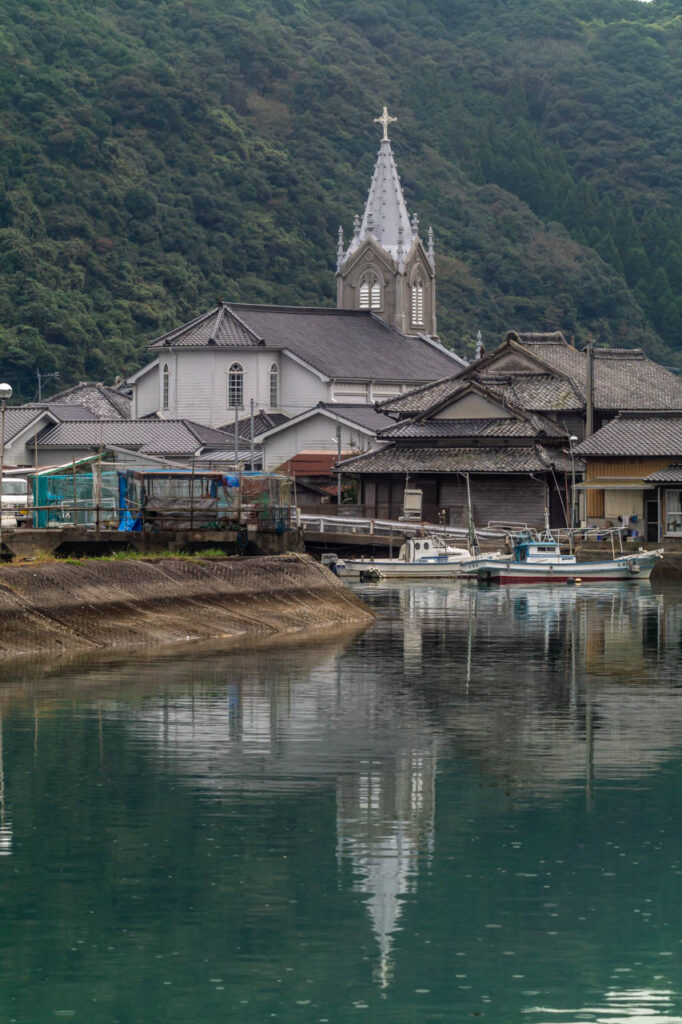 Sakitsu catholic church in Amakusa,Kumamoto,Japan