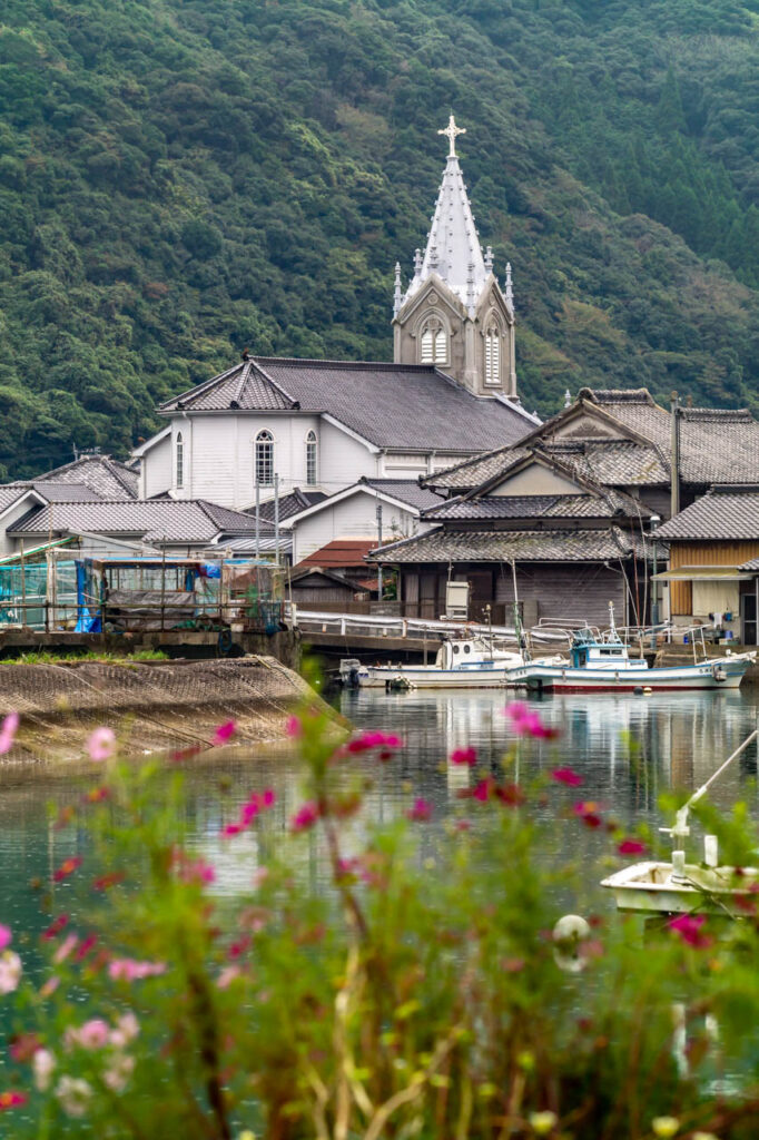 Sakitsu catholic church in Amakusa,Kumamoto,Japan