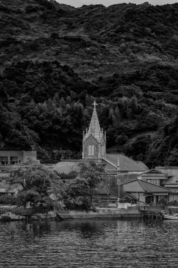 Sakitsu catholic church in Amakusa,Kumamoto,Japan