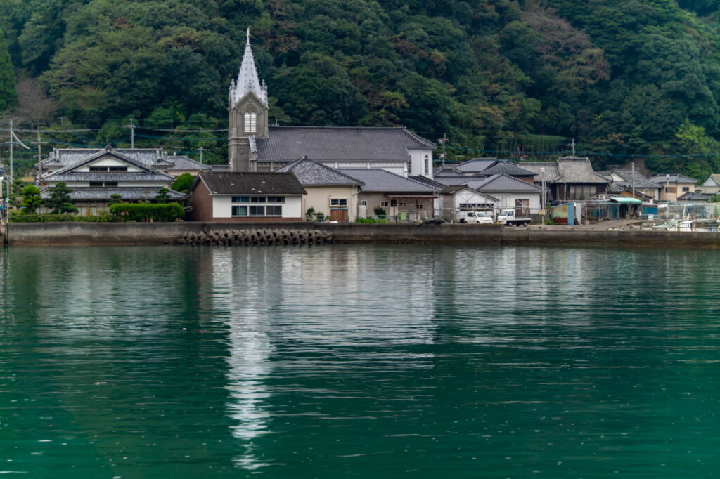 Sakitsu catholic church in Amakusa,Kumamoto,Japan