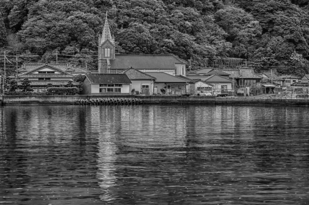 Sakitsu catholic church in Amakusa,Kumamoto,Japan