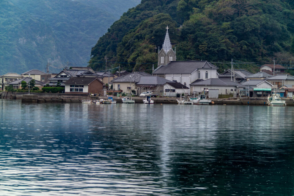 Sakitsu catholic church in Amakusa,Kumamoto,Japan