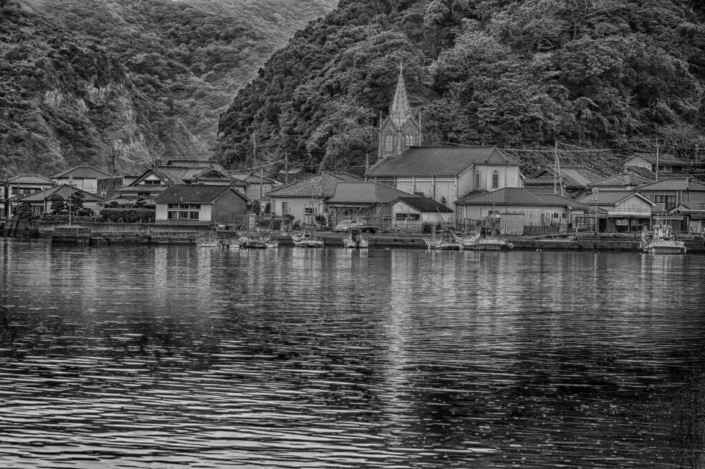 Sakitsu catholic church in Amakusa,Kumamoto,Japan