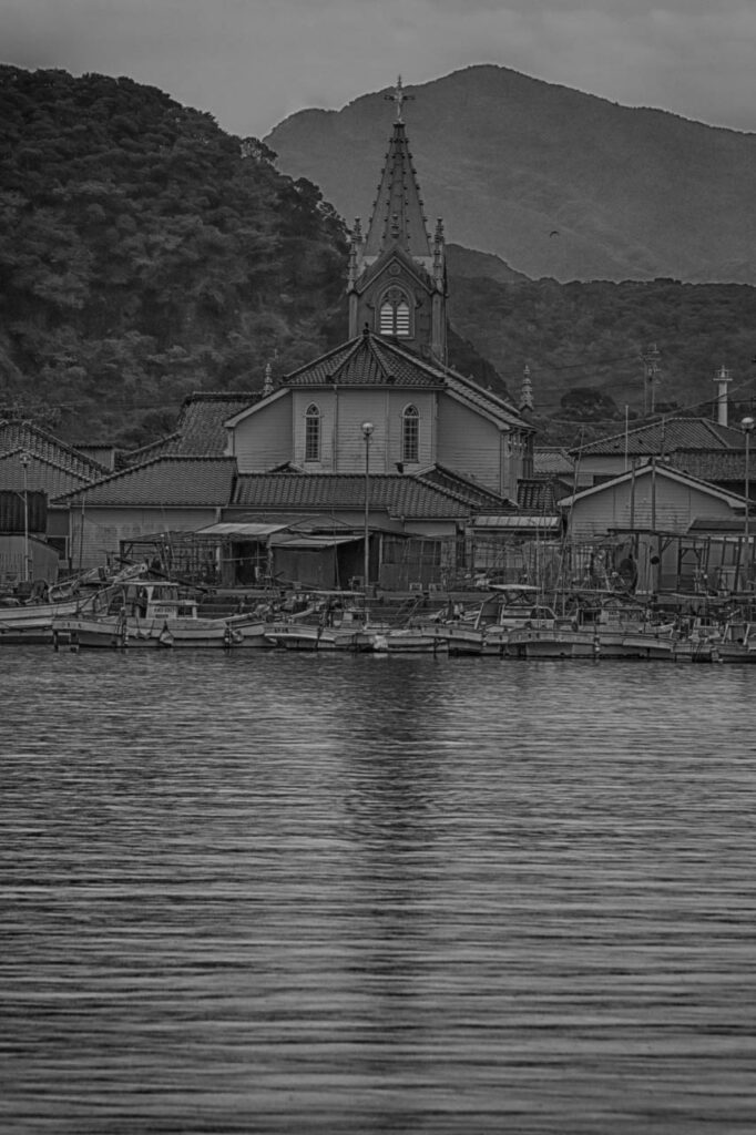 Sakitsu catholic church in Amakusa,Kumamoto,Japan