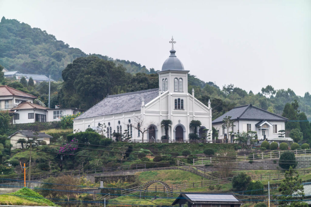 Oe Tenshudo church in Amakusa,Kumamoto,Japan